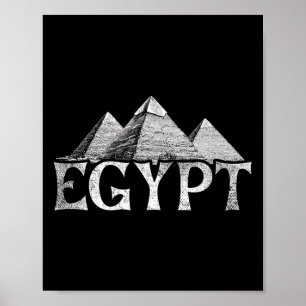 Egypt Vacation Travel Pyramids  Poster