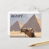 Egypt Vintage Air Travel Advertisement