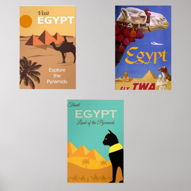 Egypt vintage posters (Front)