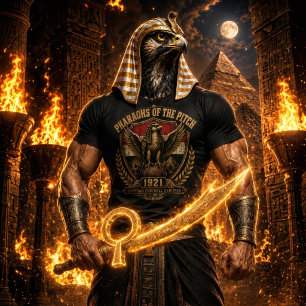 Egypt Vintage Soccer Crest Pharaohs of the Pitch T-Shirt