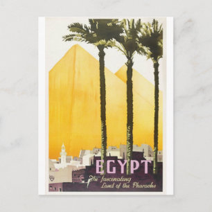 Egypt Vintage Travel postcard