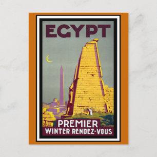 Egypt Vintage Travel Postcard