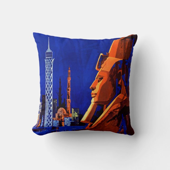 Egypte ~ Pharaoh Ramses Cushion (Front)