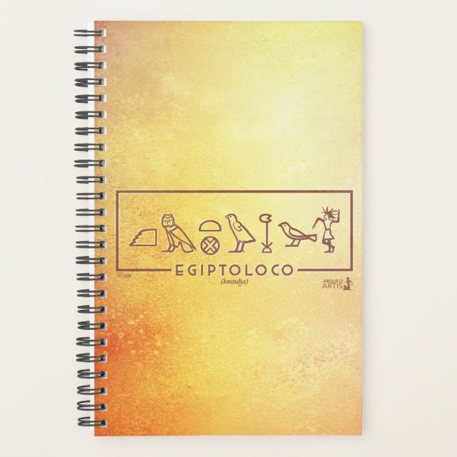 Egyptian Agenda Toloco retro hieroglyphics (Front)