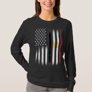 Egyptian American Heritage Month Egypt Patriot Gro T-Shirt