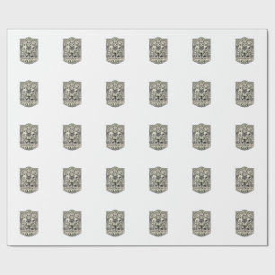Egyptian Ancient Cat Funny Cat Graphic - Egyptian Wrapping Paper