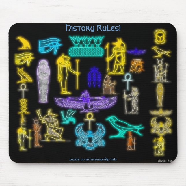 Egyptian Ancients Collection Mouse Mat (Front)