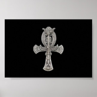 Egyptian Ankh Poster