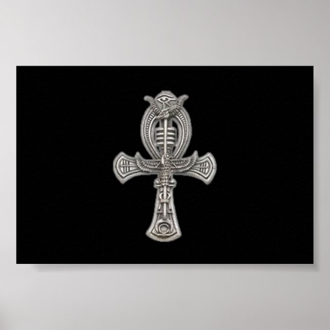 Egyptian Ankh Poster (Front)