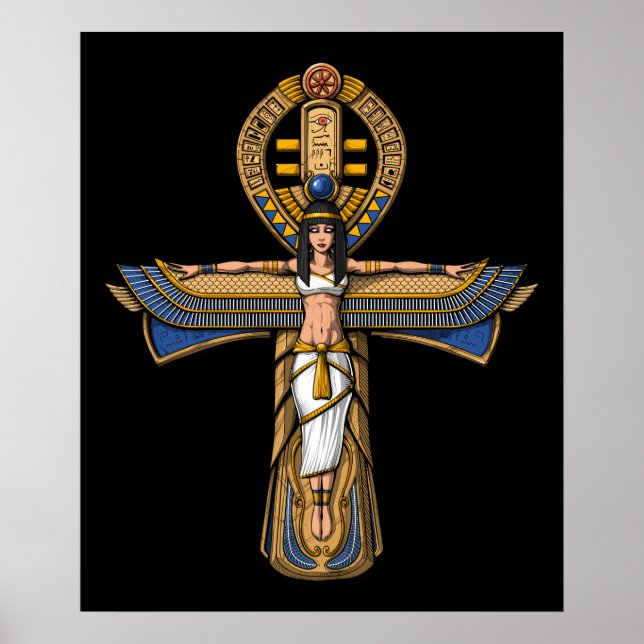 Egyptian Ankh Poster (Front)