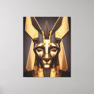 Egyptian Anubis Canvas Print Canvas Print