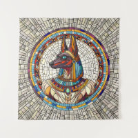 Egyptian Anubis -Mosaic Art