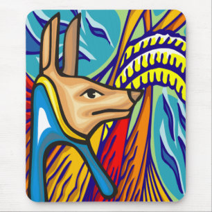 Egyptian Anubis Mousepad