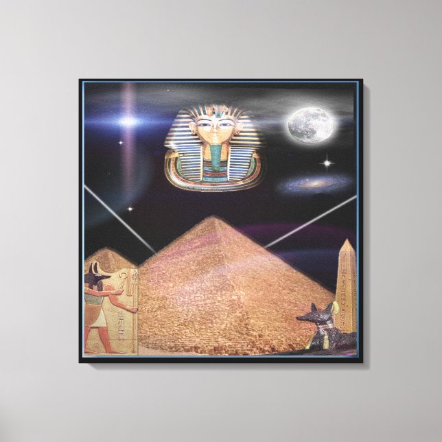 Egyptian art canvas print (Front)