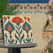 Egyptian Art Deco Border