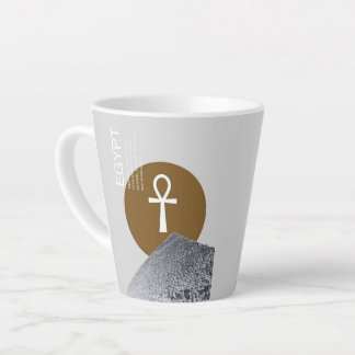 Egyptian art latte mug