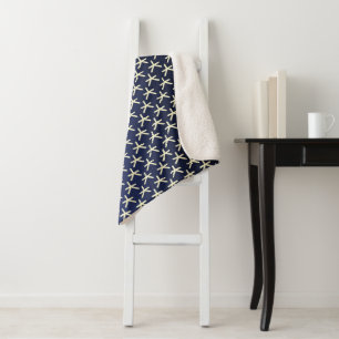 Egyptian Art Reimagined Sherpa Blanket