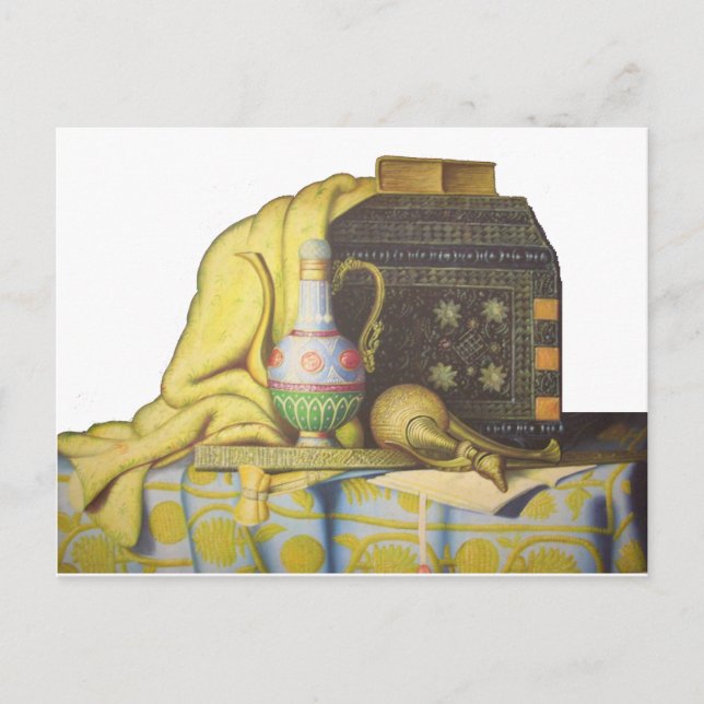 Egyptian Artefacts: Secrets of the Pharaohs Postcard (Front)