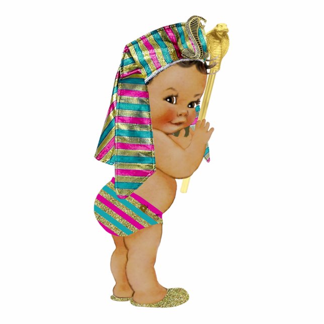 Egyptian Baby Cutout Standing Photo Sculpture (Front)