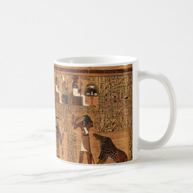 Egyptian books of the dead. coffee mug (Right)