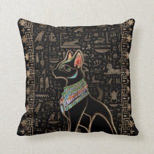 Egyptian Cat - Bastet Cushion