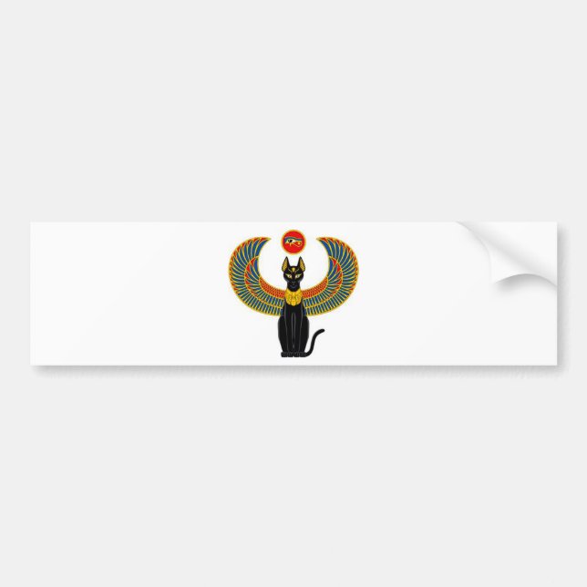 Egyptian Cat Bumper Sticker (Front)