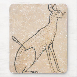 Egyptian Cat Mouse Mat