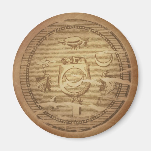 Egyptian Charm Against Annihilation Magnet (Front)