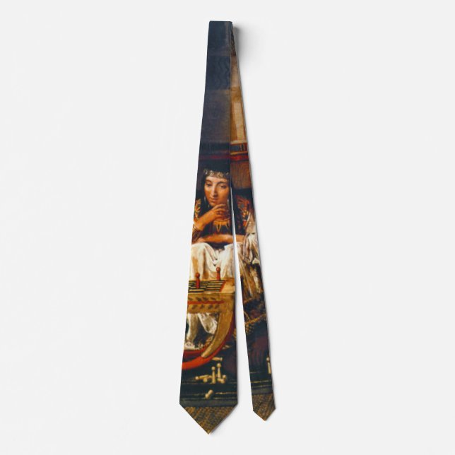Egyptian Chess Players 1865 Tie (Front)