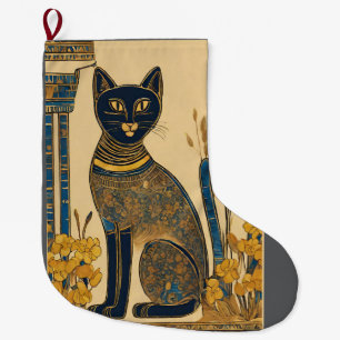 Egyptian christmas large christmas stocking
