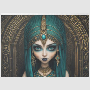 Egyptian Cleopatra Decoupage Paper