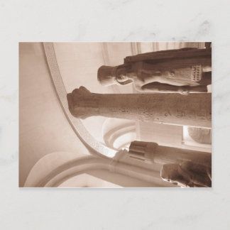 Egyptian collection at Louvre Museum in Paris Postcard