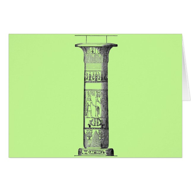 Egyptian Column (Front Horizontal)