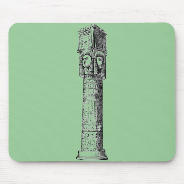 Egyptian Column Mouse Mat (Front)