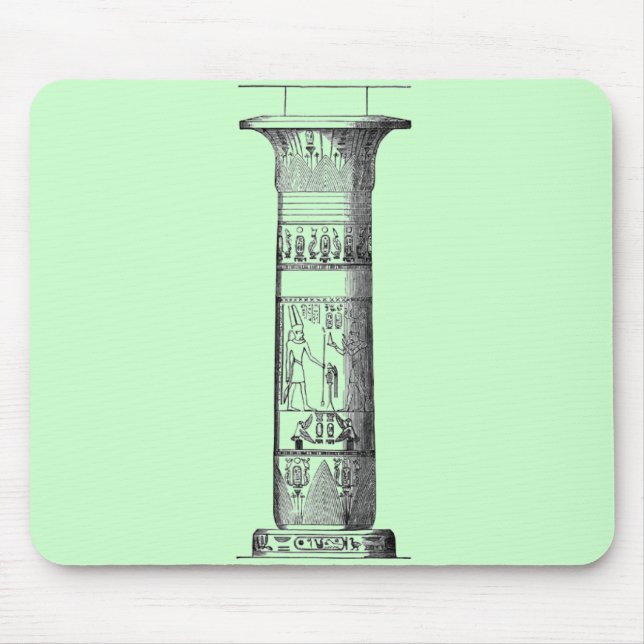 Egyptian Column Mouse Mat (Front)