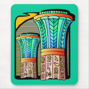 EGYPTIAN COLUMNS MOUSE MAT