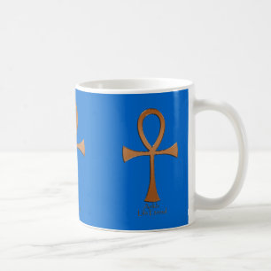 Egyptian Copper ANKH Coffee Mug