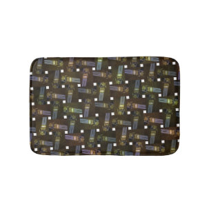 Egyptian Cross Weave Pattern, Bath Mat