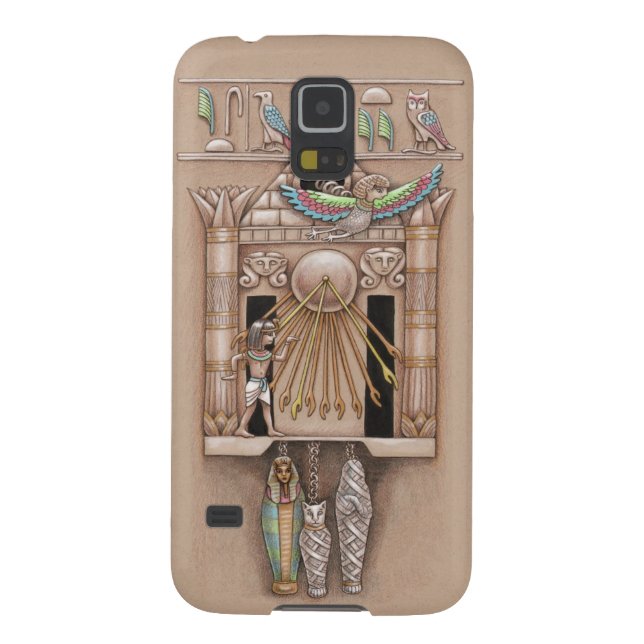 Egyptian Cuckoo Clock Case-Mate Samsung Galaxy Case (Back)