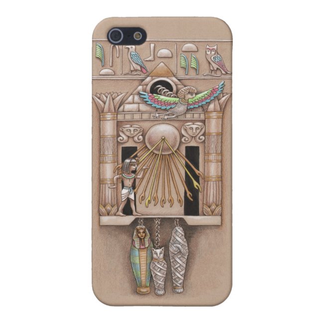 Egyptian Cuckoo Clock Cover (Back)