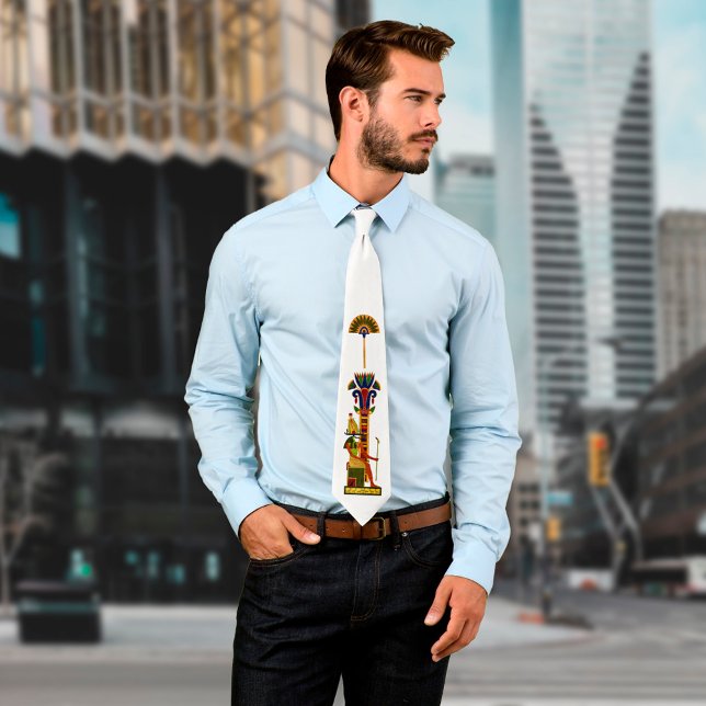 Egyptian Deity Thoth Tie (Creator Uploaded)