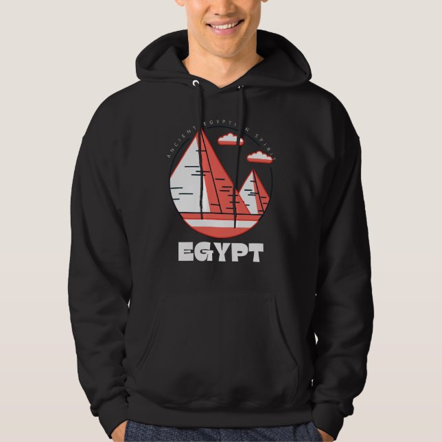 Egyptian Desert T Shirt, Pyramids Tee (Front)