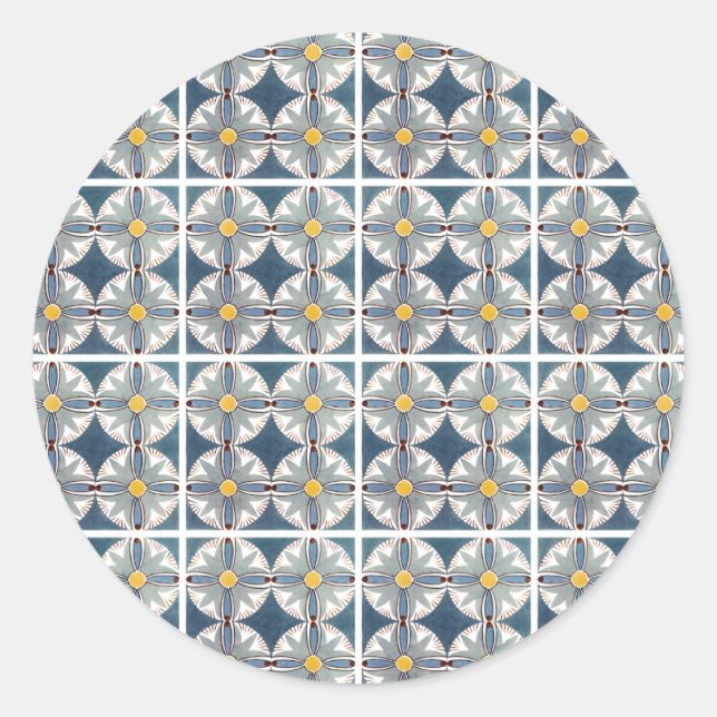 Egyptian Design #10 at Emporio Moffa Classic Round Sticker (Front)