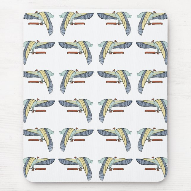 Egyptian Design #12 at Emporio Moffa Mouse Mat (Front)