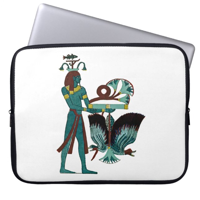 Egyptian Design #5 at Emporio Moffa Laptop Sleeve (Front)
