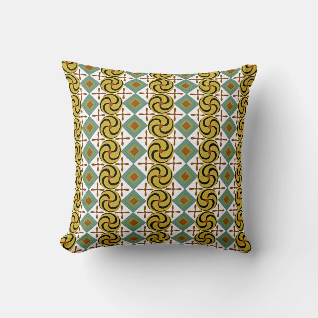 Egyptian Design #6 at Emporio Moffa Cushion (Front)