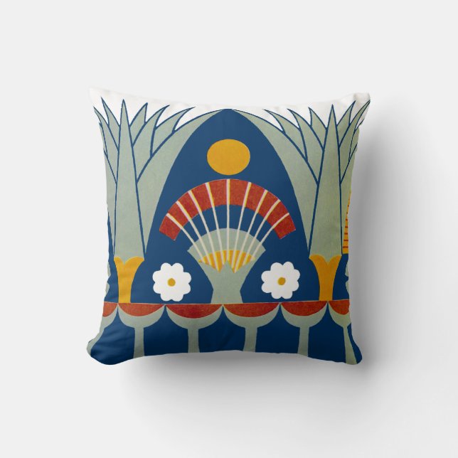 Egyptian Design #7 at Emporio Moffa Cushion (Front)