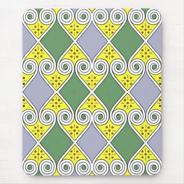 Egyptian Design #9 at Emporio Moffa Mouse Mat (Front)