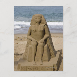 Egyptian design postcard