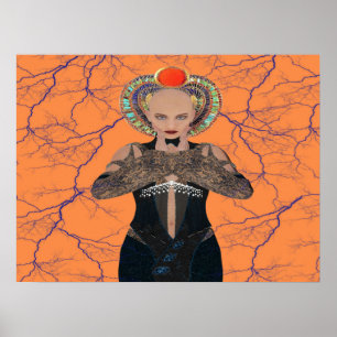 Egyptian Electric Magic Poster